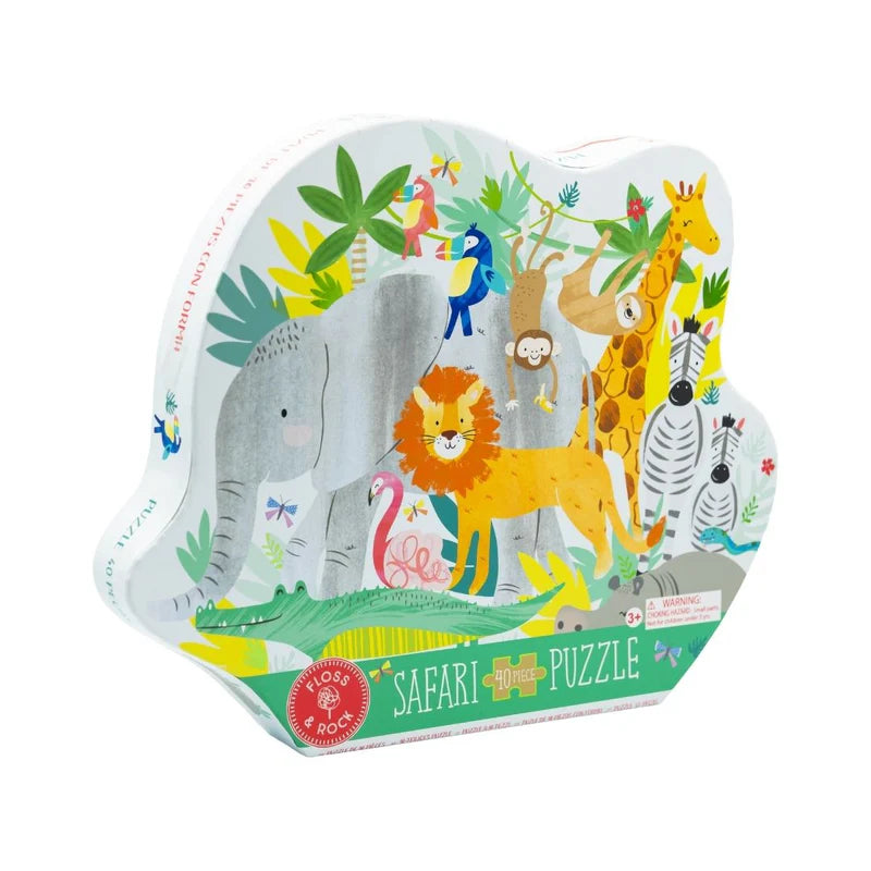 Floss & Rock 40pc Jungle Jigsaw