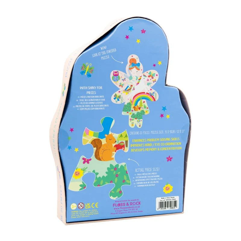 Floss & Rock 20pc Rainbow Fairy Jigsaw