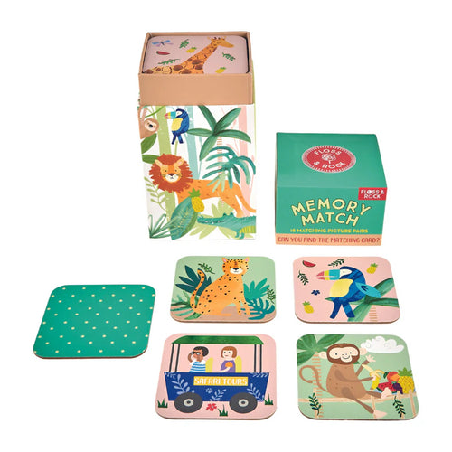 Floss & Rock Memory Match Jungle