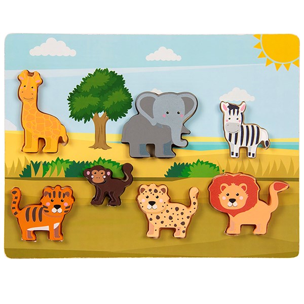 JD Lets Learn Zoo Puzzle Animals