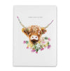 Lola Designs - HIGHLAND COW LUXURY NOTEBOOK