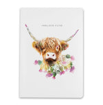 Lola Designs - HIGHLAND COW LUXURY NOTEBOOK