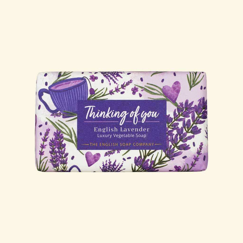 English Soap Company English Lavender Thinking of You Soap