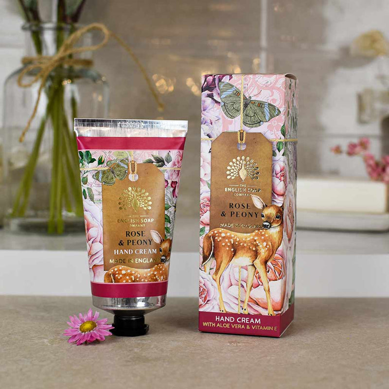 English Soap Company Rose and Peony Hand Cream