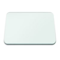 EDD CLEAR MEDIUM TEXTURED GLASS WORKTOP PROTECTOR 40X30CM