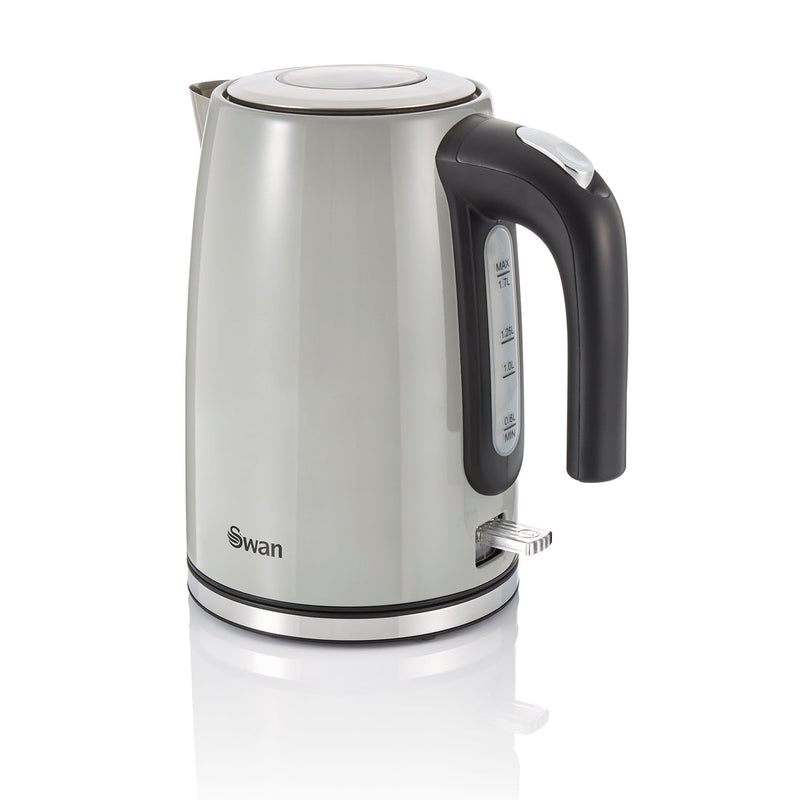 Swan Townhouse 1.7lt Jug Kettle Grey