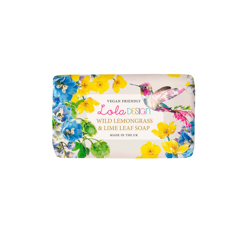 Lola Designs Soap - Hummingbird - Wild lemongrass & lime