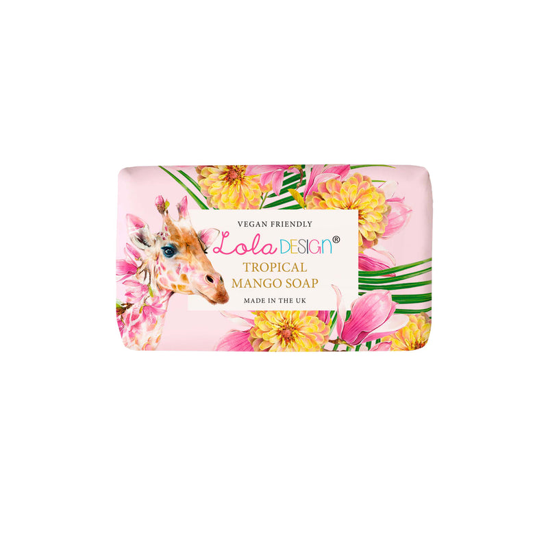 Lola Designs Soap - Giraffe Tropical mango