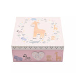 WID Petit Cheri Giraffee Keepsake Box - Baby Girl