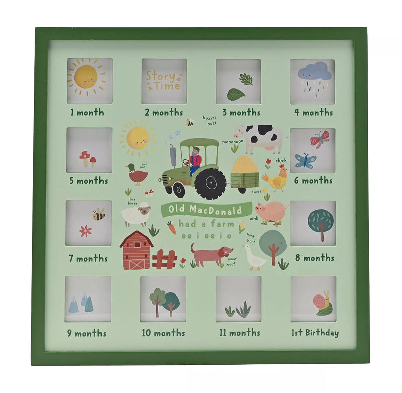 WID Story Time First Year Frame - Old MacDonald