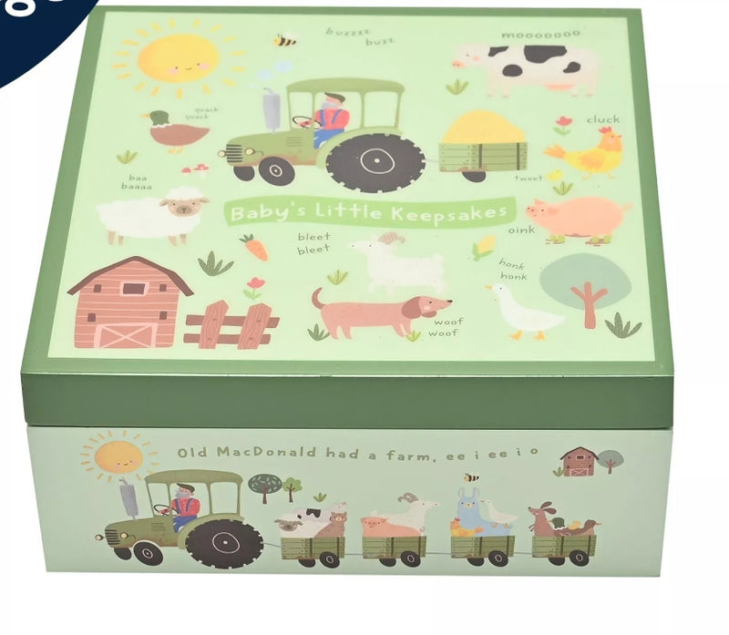 WID Story Time Keepsake Box - Old MacDonald