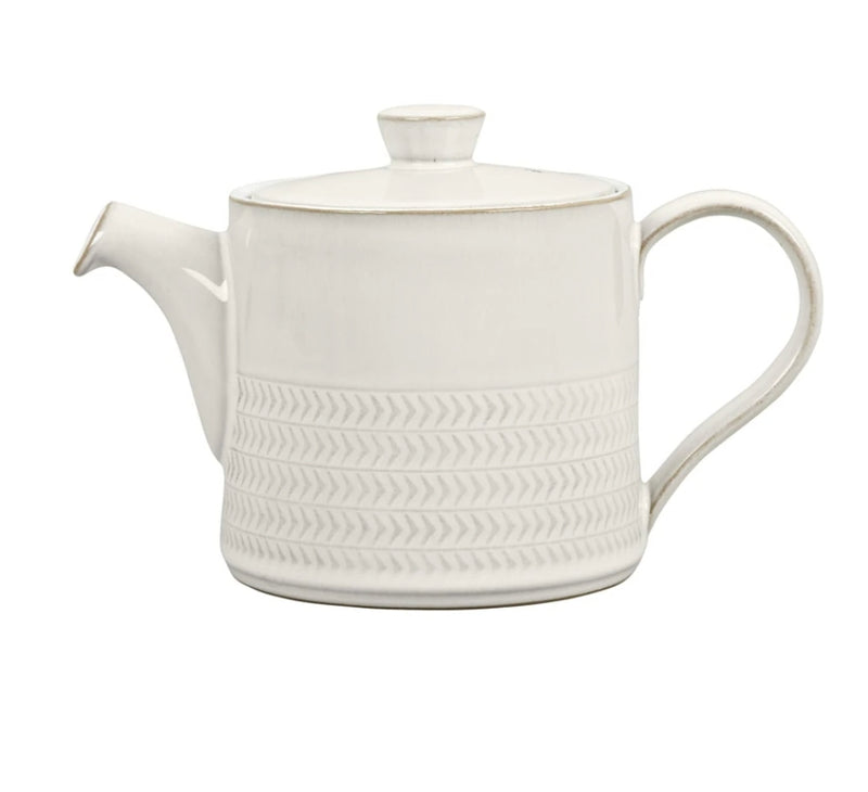 Denby Natural Canvas Textured Teapot