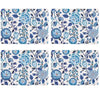 Cath Kidston Strawberry Garden Set of 4 Blue Cork Backed Placemats