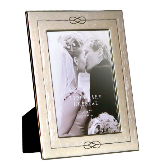 Tipperary Crystal Infinity Wedding Frame 5x7