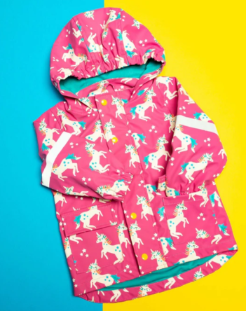 Blade and Rose Flying Unicorn Colour Changing Raincoat - 3-4 Years