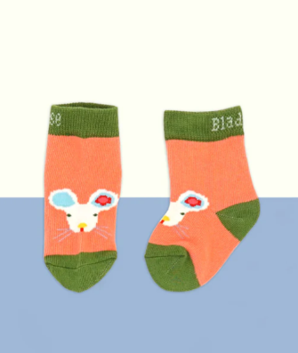Blade and Rose Maura The Mouse Socks - 00-06 Months