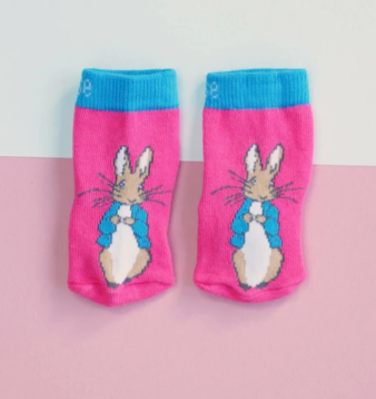 Blade and rose peter rabbit floral socks 6-12 months