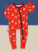 Blade and Rose Hamish Highland Cow Zip-Up Romper - 12-18 Months