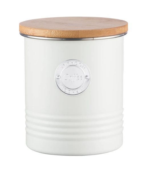 TYPHOON LIVING COFFEE CANISTER CREAM