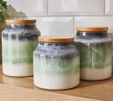 CS Hummingbirds Canister Small