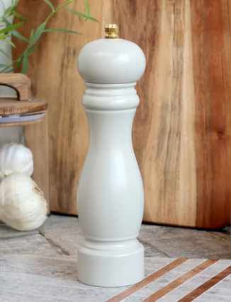 Chic Antique Salt/Pepper Grinder H20/D5cm Latte