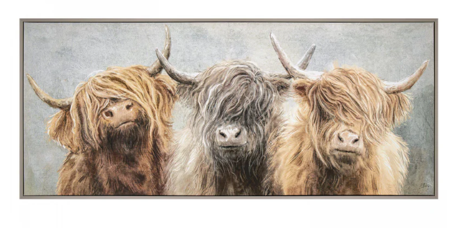 ART Three of a Kind Canvas Large