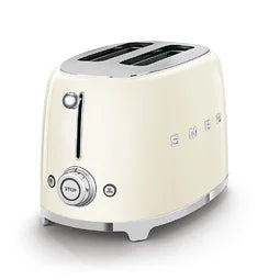 Smeg Retro 2 Slice Toaster - Cream