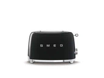 Smeg 2 slice toaster black