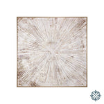 Tara FRAMED CANVAS STARBURST FLAIR 100 X 100CM