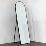 Tara Modena floor standing mirror Black 160cm