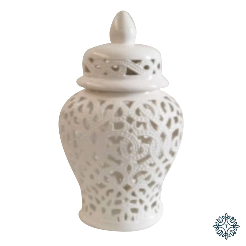 Tara ALESSIA CUT-OUT GINGER JAR 43CM