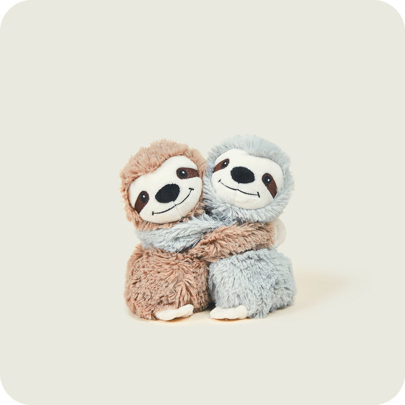 Warmies® Warm Hugs Sloth in tray Microwavable