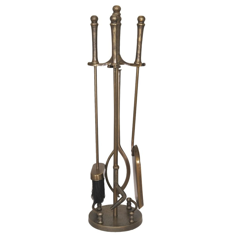 WJS LARGE A/Q BRASS COMPANION SET 16x16x63cm
Code: A3150