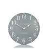 Thomas Kent 6 Arabic Mantel clock flax blue