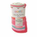 Ziggle Cosatto Pink Striped Knit Blanket BLAN0206