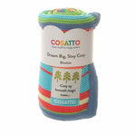 Ziggle Cosatto multi colour knitted stripe blanket Blan0220