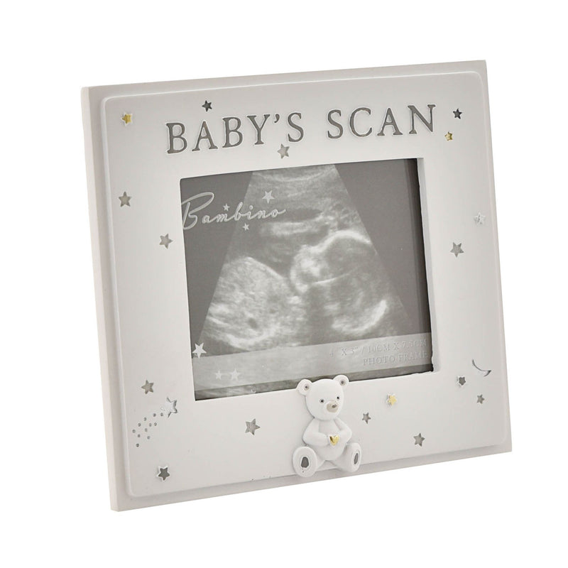 WID Bambino Resin Baby Scan Photo Frame - 4" x 3"