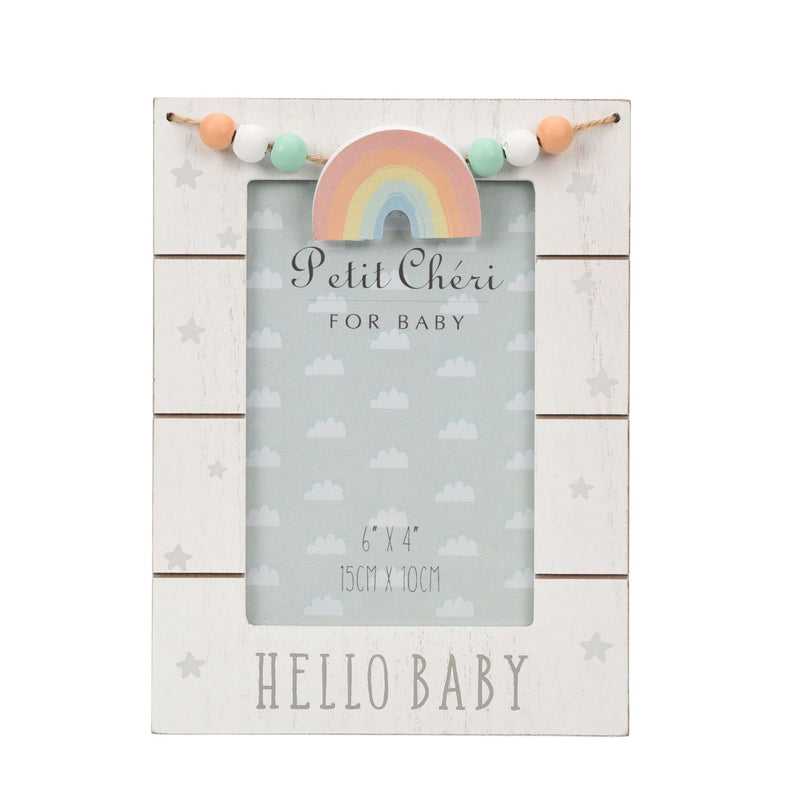 WID petit Cheri mdf photo frame hello baby 6x4 CG1872