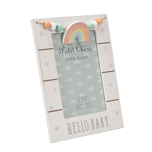 WID petit Cheri mdf photo frame hello baby 6x4 CG1872