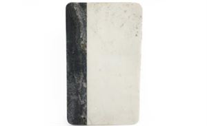 SIL 40X24CM WHITE+GRY MARBLE BOARD