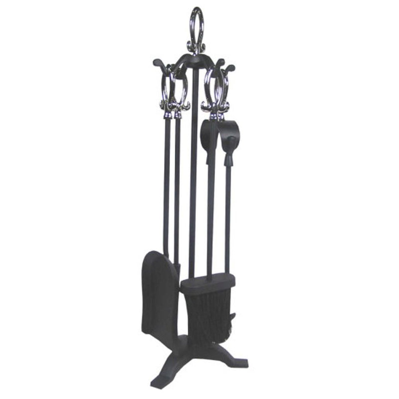 WJS Tudor Comp Set Black and Chrome A6619