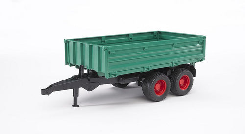BRUDER TWIN AXLE TIPPING TRAILER