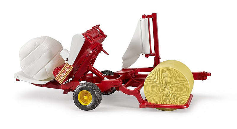 BRUDER ROUND BALE WRAPPER & BALES
