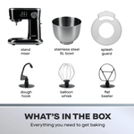 Daewoo 1000W 5L Baking Stand Mixer Black