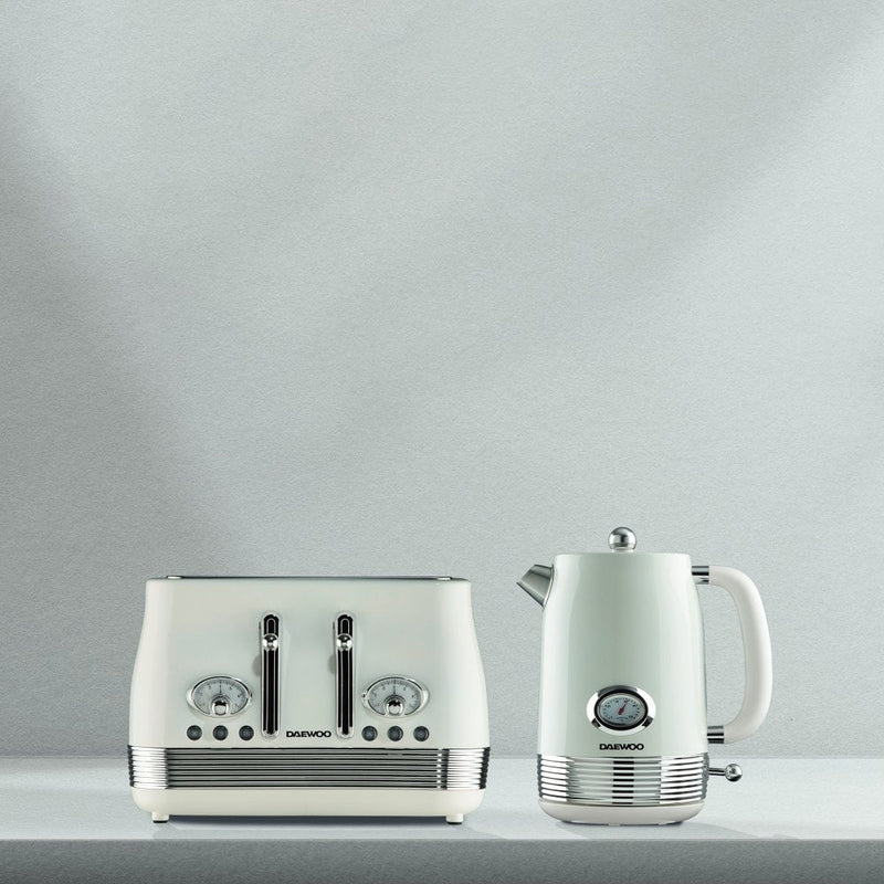Daewoo Baltimore / Denver 4 Slice Toaster Buttermilk