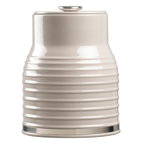Sienna Taupe Set Of 3 Tea, Coffee, Sugar Canisters