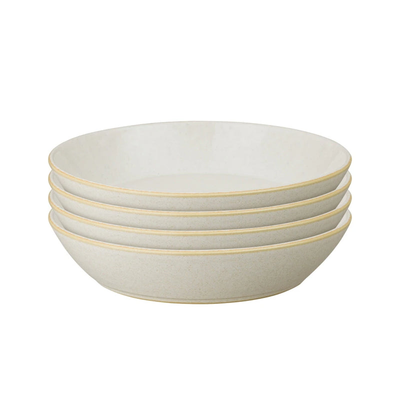 Denby Impression Cream Set of 4 Pasta Bowls