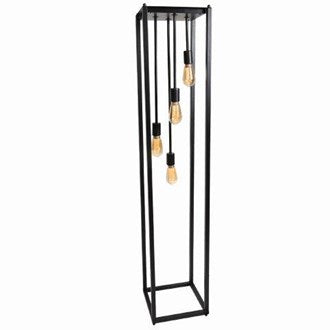 Straits Quad Hanging Filament Floor Lamp 161cm 27941
