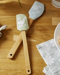 Cooksmart Homestead Set of 2 Bamboo Spatulas