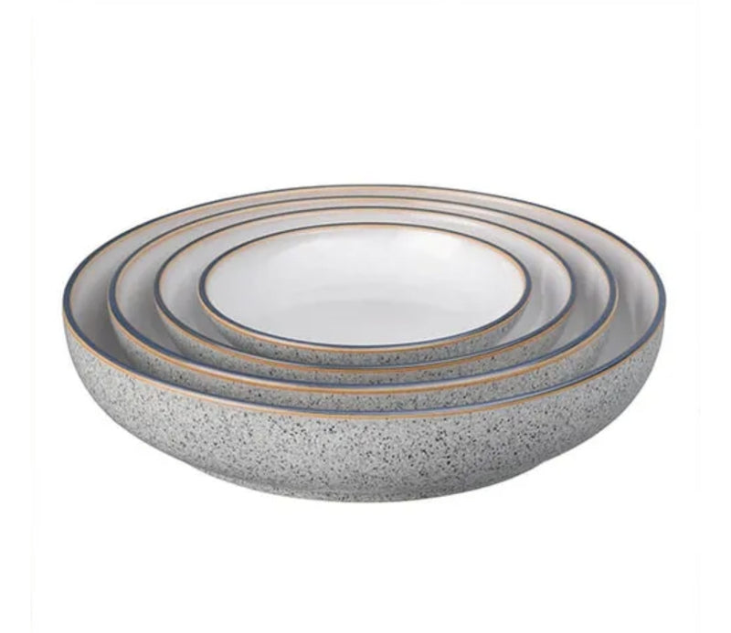 Denby Studio Grey 4 Piece Nesting Bowl Set DISC